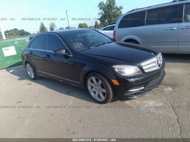 MERCEDES-BENZ C-CLASS 2011 wddgf8bb1br177896