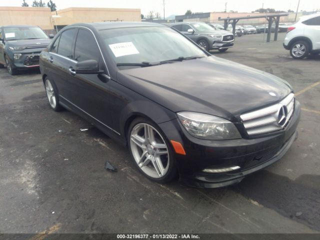 MERCEDES-BENZ C-CLASS 2011 wddgf8bb1br182502