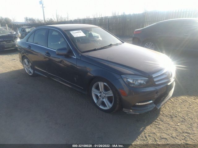 MERCEDES-BENZ C-CLASS 2011 wddgf8bb1br182693