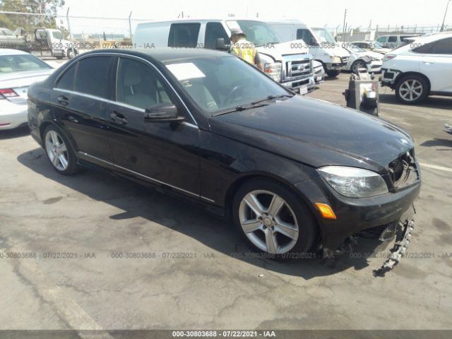 MERCEDES-BENZ C-CLASS 2011 wddgf8bb1br185755