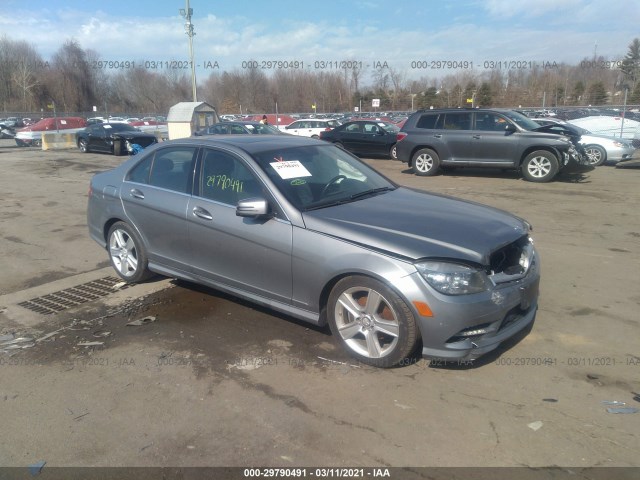 MERCEDES-BENZ C-CLASS 2011 wddgf8bb1br186551