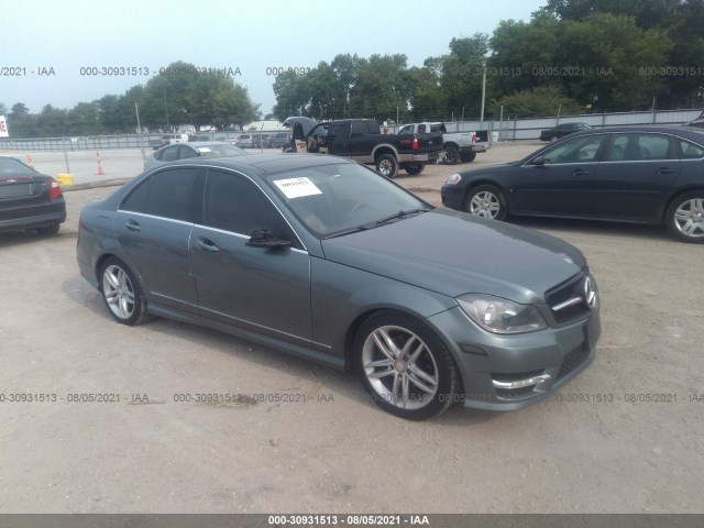 MERCEDES-BENZ C-CLASS 2012 wddgf8bb1ca603344