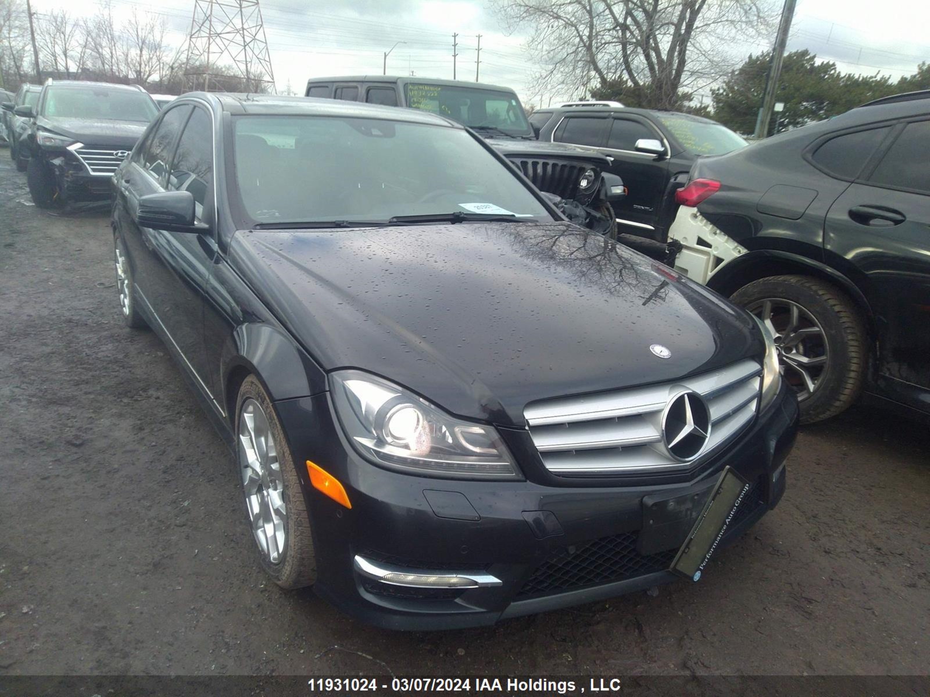 MERCEDES-BENZ C-KLASSE 2012 wddgf8bb1ca622914