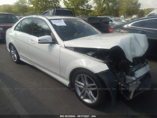 MERCEDES-BENZ C-CLASS 2012 wddgf8bb1ca624520