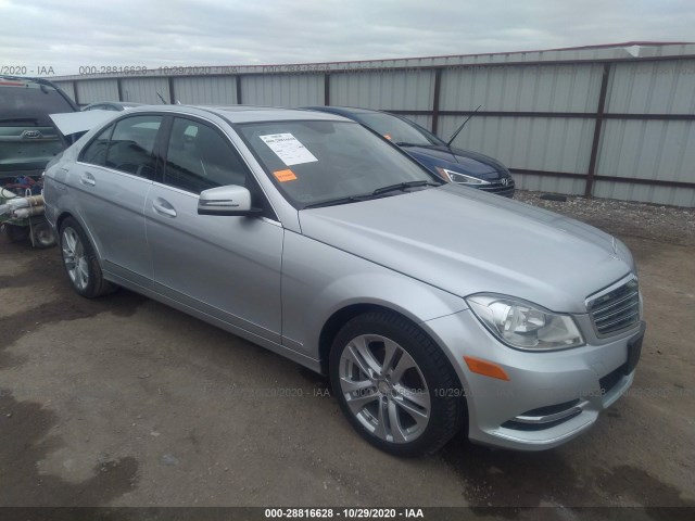 MERCEDES-BENZ C-CLASS 2012 wddgf8bb1ca640121