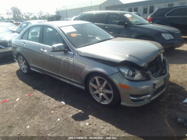 MERCEDES-BENZ C-CLASS 2012 wddgf8bb1ca689383