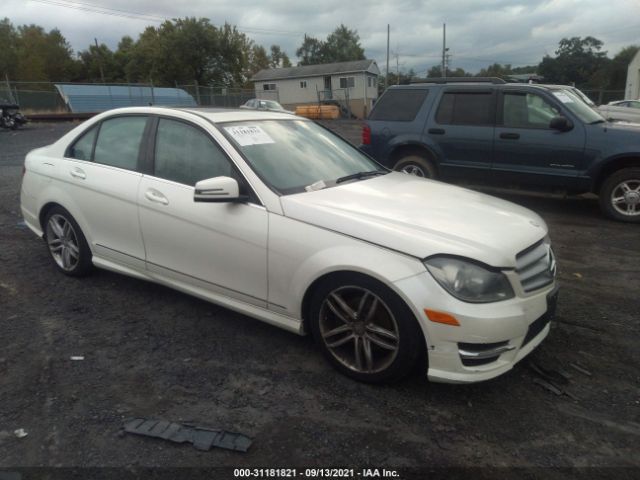 MERCEDES-BENZ C-CLASS 2012 wddgf8bb1ca702858