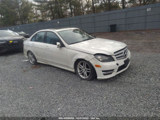 MERCEDES-BENZ C-CLASS 2012 wddgf8bb1ca710555