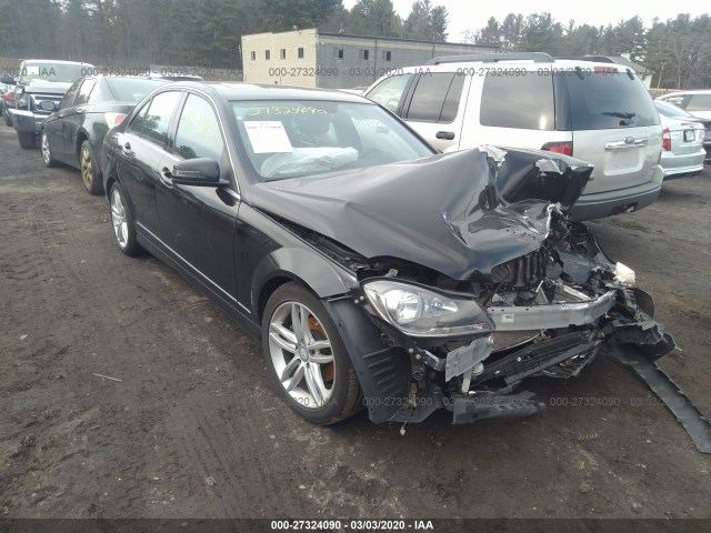 MERCEDES-BENZ C-CLASS 2012 wddgf8bb1ca714329