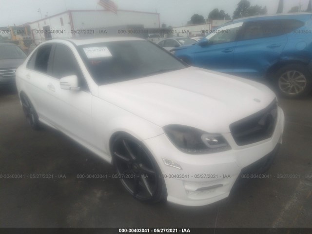 MERCEDES-BENZ C-CLASS 2012 wddgf8bb1cf910936