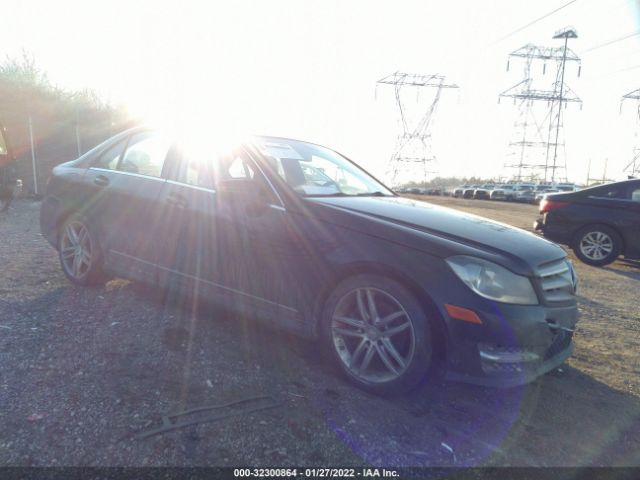 MERCEDES-BENZ C-CLASS 2012 wddgf8bb1cr192156