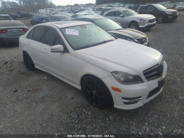 MERCEDES-BENZ C-CLASS 2012 wddgf8bb1cr197275