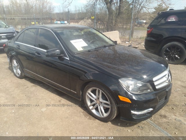 MERCEDES-BENZ C-CLASS 2012 wddgf8bb1cr206525