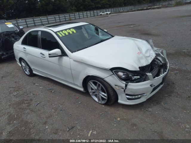 MERCEDES-BENZ C-CLASS 2012 wddgf8bb1cr208145