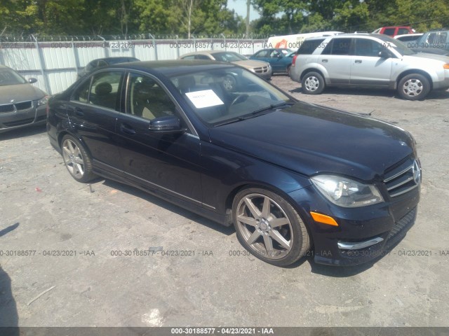 MERCEDES-BENZ C-CLASS 2012 wddgf8bb1cr227293