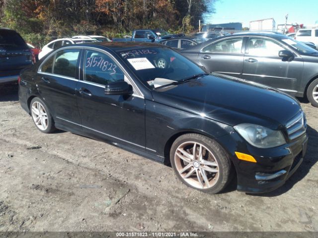 MERCEDES-BENZ C-CLASS 2012 wddgf8bb1cr233045