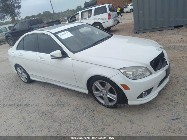 MERCEDES-BENZ C-CLASS 2010 wddgf8bb2af402083