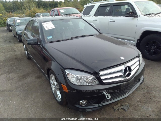 MERCEDES-BENZ C-CLASS 2010 wddgf8bb2ar112442