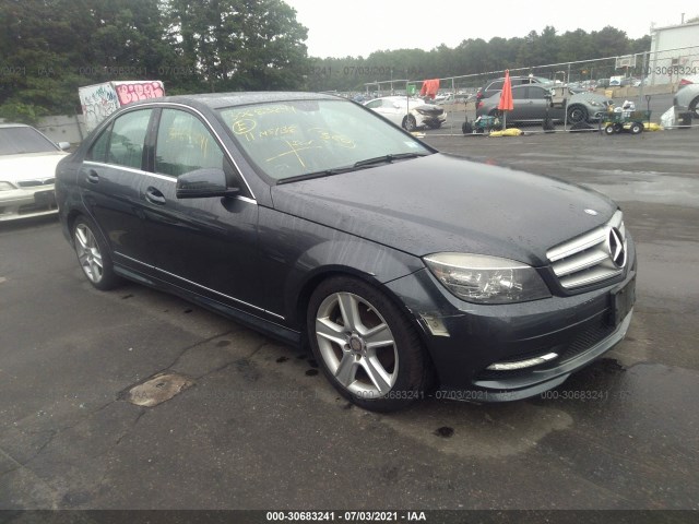 MERCEDES-BENZ C-CLASS 2011 wddgf8bb2br139609