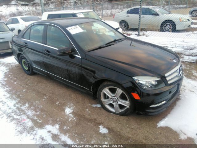 MERCEDES-BENZ C-CLASS 2011 wddgf8bb2br141733