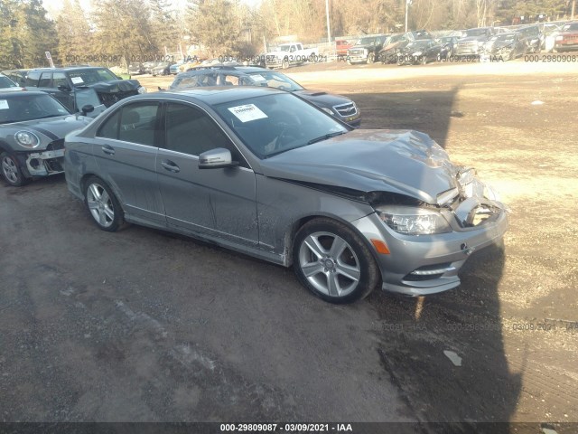 MERCEDES-BENZ C-CLASS 2011 wddgf8bb2br146446