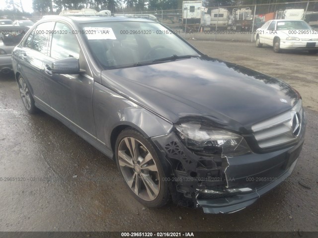 MERCEDES-BENZ C-CLASS 2011 wddgf8bb2br147001