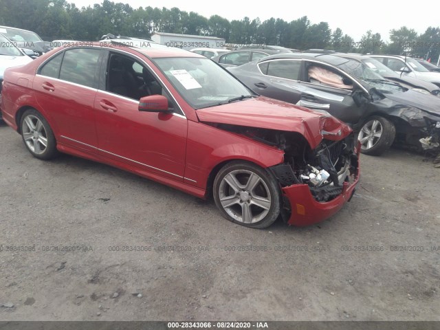 MERCEDES-BENZ C-CLASS 2011 wddgf8bb2br157365