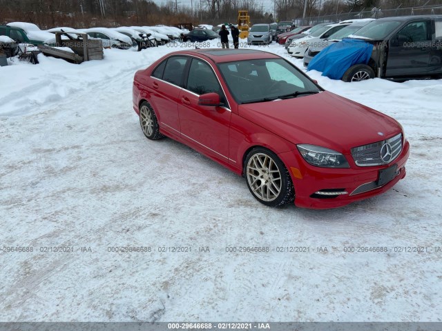 MERCEDES-BENZ C-CLASS 2011 wddgf8bb2br163067