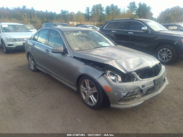 MERCEDES-BENZ C-CLASS 2011 wddgf8bb2br179446