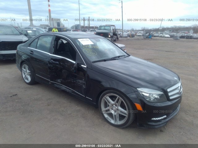 MERCEDES-BENZ C-CLASS 2011 wddgf8bb2br181942