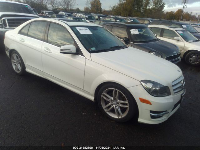 MERCEDES-BENZ C-CLASS 2012 wddgf8bb2ca598140