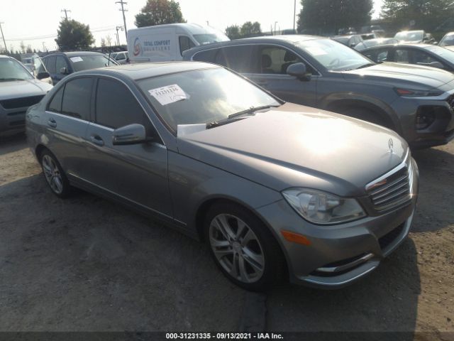 MERCEDES-BENZ C-CLASS 2012 wddgf8bb2ca611081