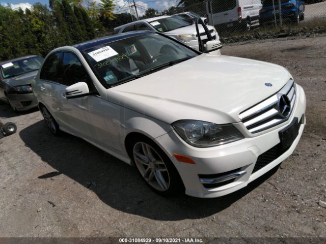 MERCEDES-BENZ C-CLASS 2012 wddgf8bb2ca668204