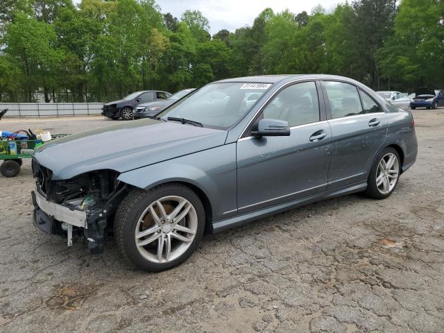 MERCEDES-BENZ C-CLASS 2012 wddgf8bb2ca696598