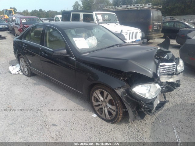 MERCEDES-BENZ C-CLASS 2012 wddgf8bb2cr197365