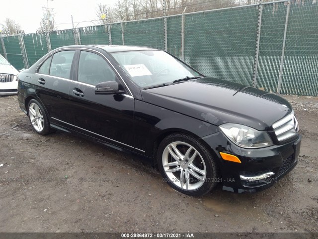 MERCEDES-BENZ C-CLASS 2012 wddgf8bb2cr201480