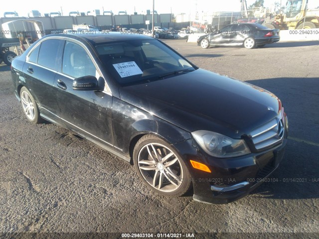 MERCEDES-BENZ C-CLASS 2012 wddgf8bb2cr205397