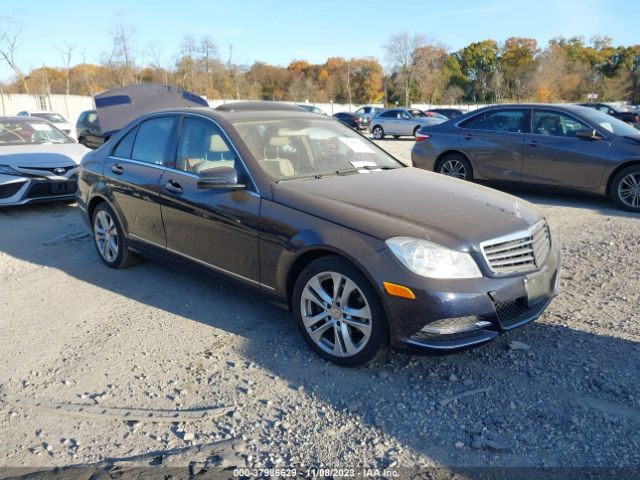 MERCEDES-BENZ C-CLASS 2012 wddgf8bb2cr229747