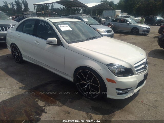 MERCEDES-BENZ C-CLASS 2012 wddgf8bb2cr234477