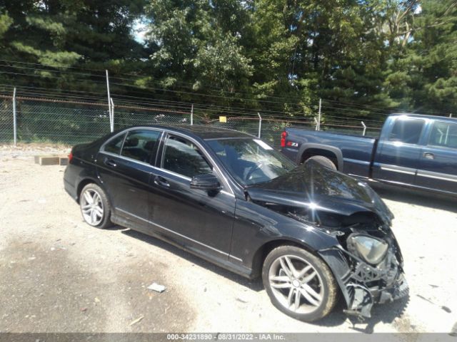 MERCEDES-BENZ C-CLASS 2012 wddgf8bb2cr234804