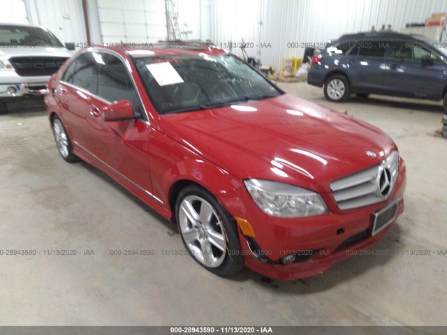 MERCEDES-BENZ C-CLASS 2010 wddgf8bb3af409110