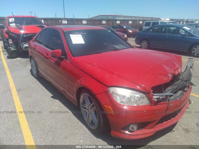 MERCEDES-BENZ C-CLASS 2010 wddgf8bb3ar091732