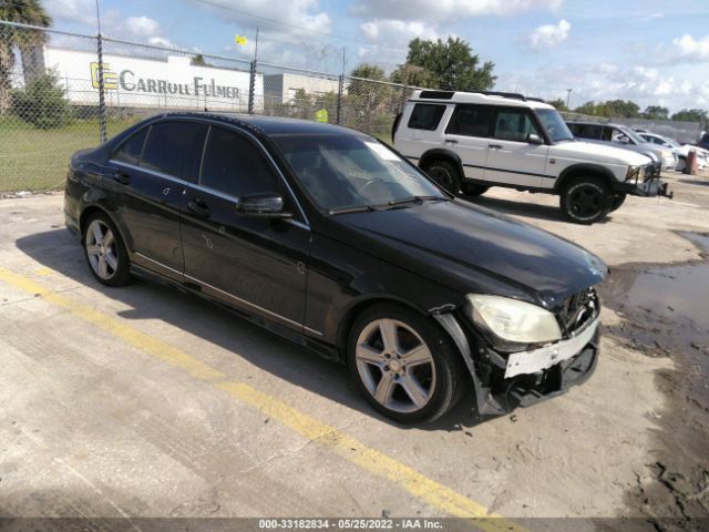 MERCEDES-BENZ C-CLASS 2010 wddgf8bb3ar092539