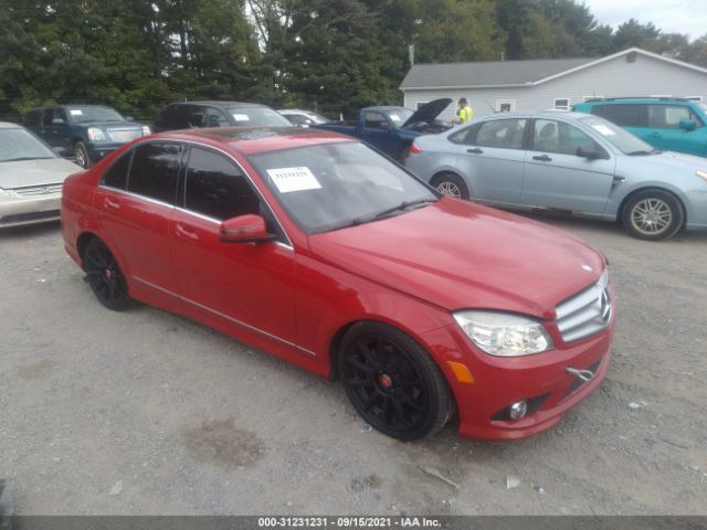 MERCEDES-BENZ C-CLASS 2010 wddgf8bb3ar108030