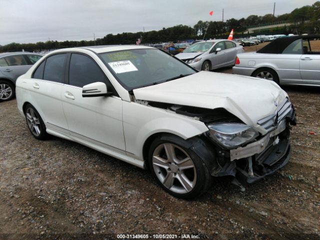 MERCEDES-BENZ C-CLASS 2010 wddgf8bb3ar131937