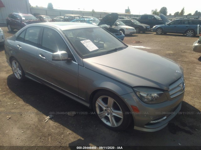 MERCEDES-BENZ C-CLASS 2011 wddgf8bb3br135259