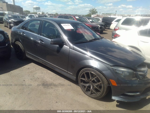 MERCEDES-BENZ C-CLASS 2011 wddgf8bb3br135648