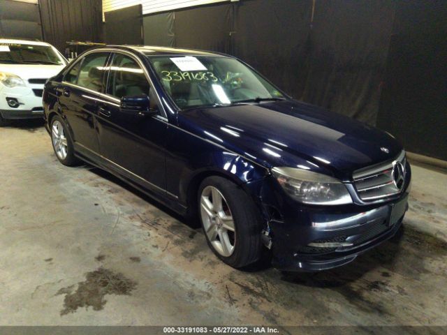 MERCEDES-BENZ C-CLASS 2011 wddgf8bb3br141904