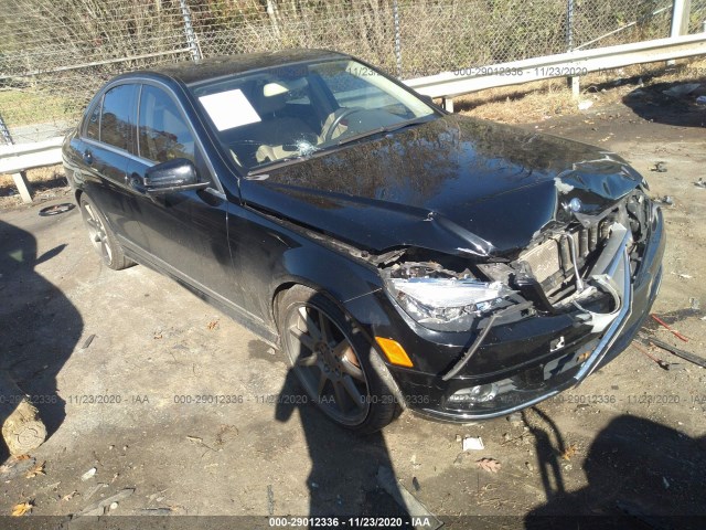 MERCEDES-BENZ C-CLASS 2011 wddgf8bb3br148643