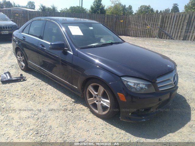 MERCEDES-BENZ C-CLASS 2011 wddgf8bb3br151333